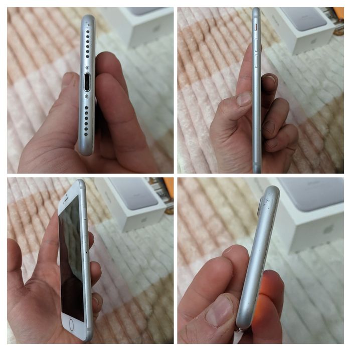 Iphone 7 128gb Neverlock Silver 84% АКБ з Коробкою/Айфон 7 128гб