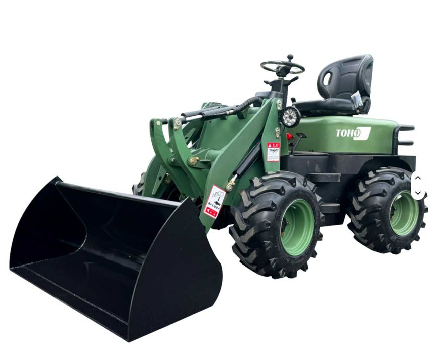 Ładowarka Miniładowarka TOHO 4x4 Udźwig 500kg avant bobcat widły łyżka