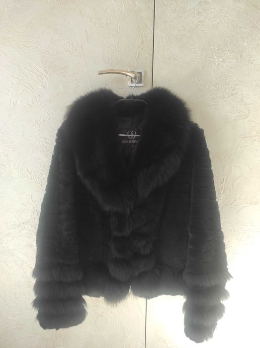 Натуральна шубка з кролика