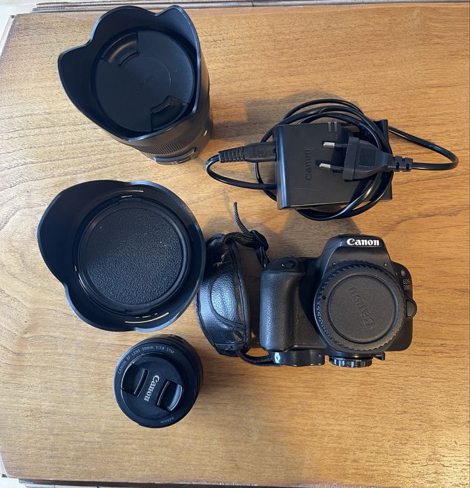 Kit Canon 200d + Sigma 35 F1.4 + Tokina 11-16 F2.8 + Canon 50 F1.8