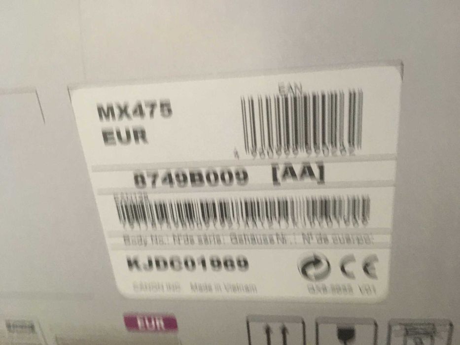 Impressora Canon PIXMA MX475 usada em ótimo estado
