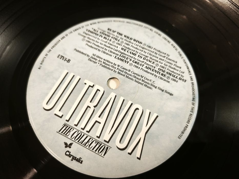 Ultravox – The Collection -  1 Press 1984 - Lp