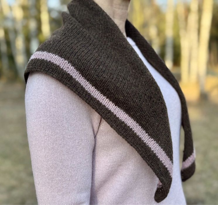 Chusta z wełny jagnięcej100%