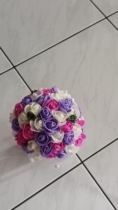 Bukiet ręcznie robiony