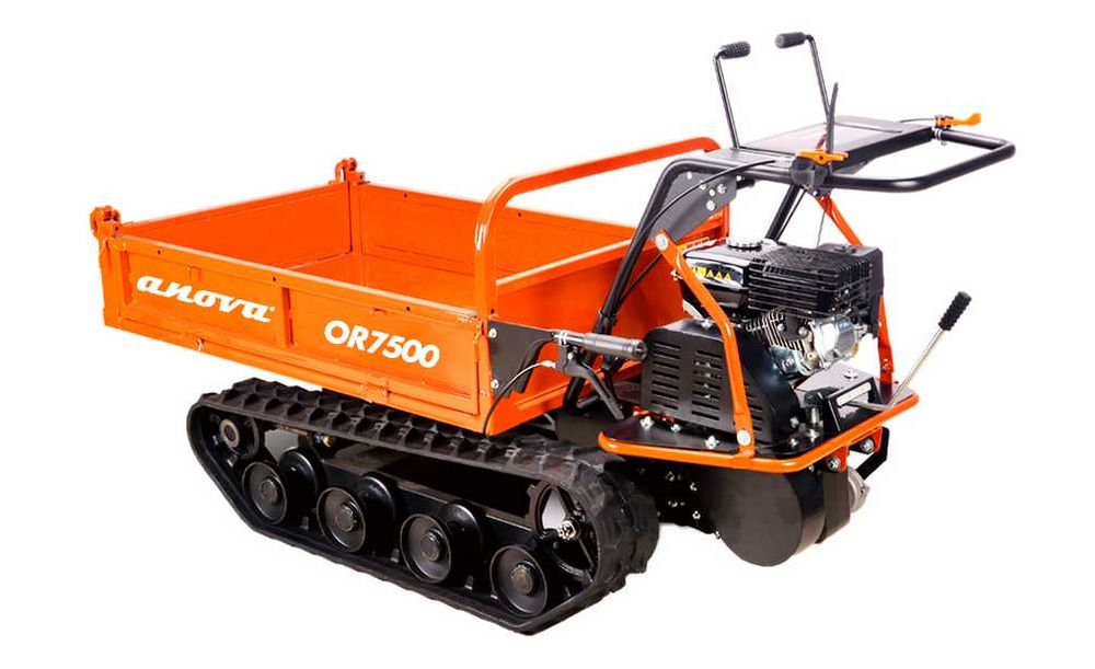 Mini Dumper ANOVA Lagartas 500KG Basculante
