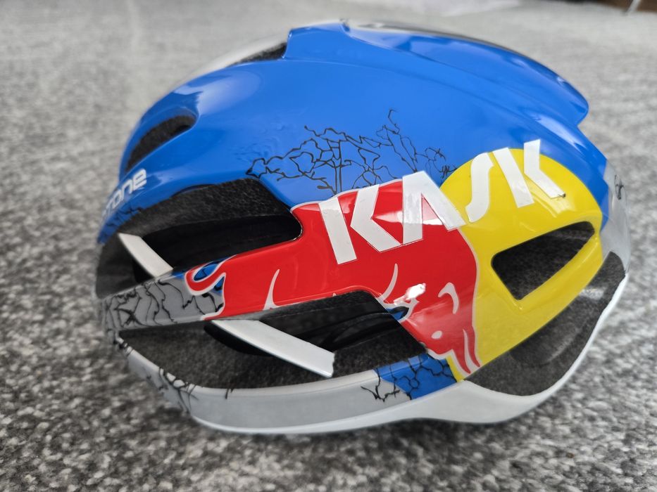 Kask Protone Red Bull Roz M 52-58cm Rowerowy Szosowy MTB