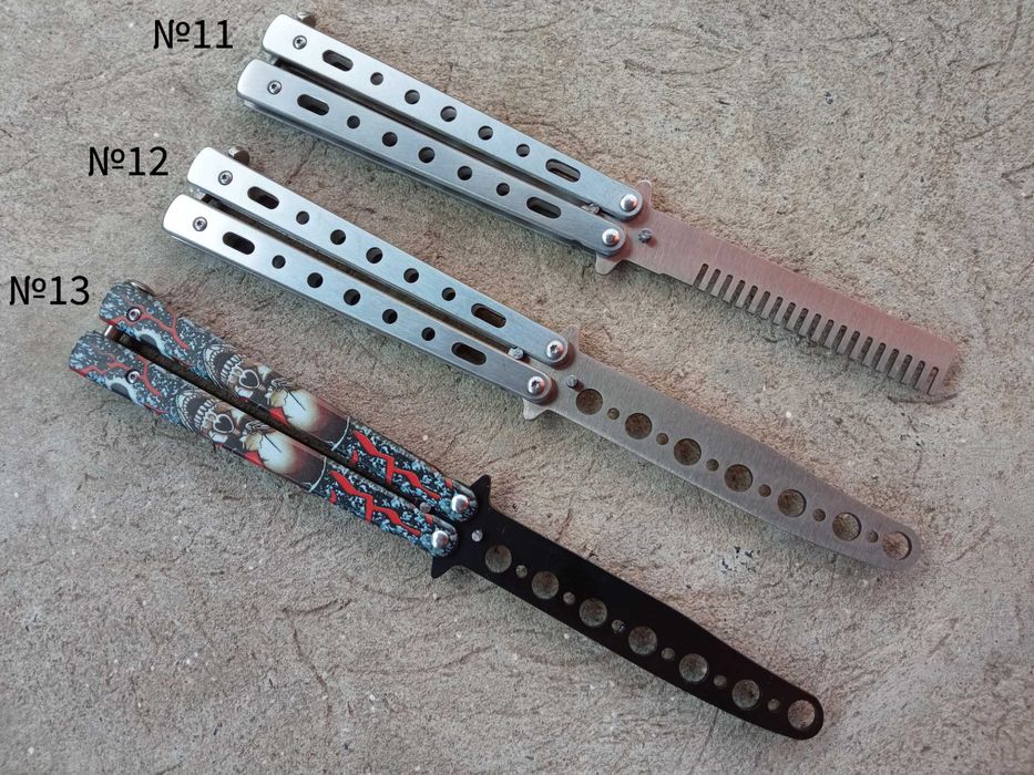 Нож тренировочный складной бабочка тренировочная для трюков не острая