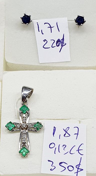 Продам золотые изделия с бриллиантами и полудрагоценными камнями