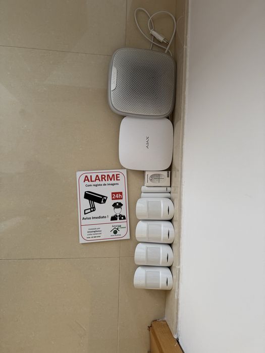 Sistema de alarme novo