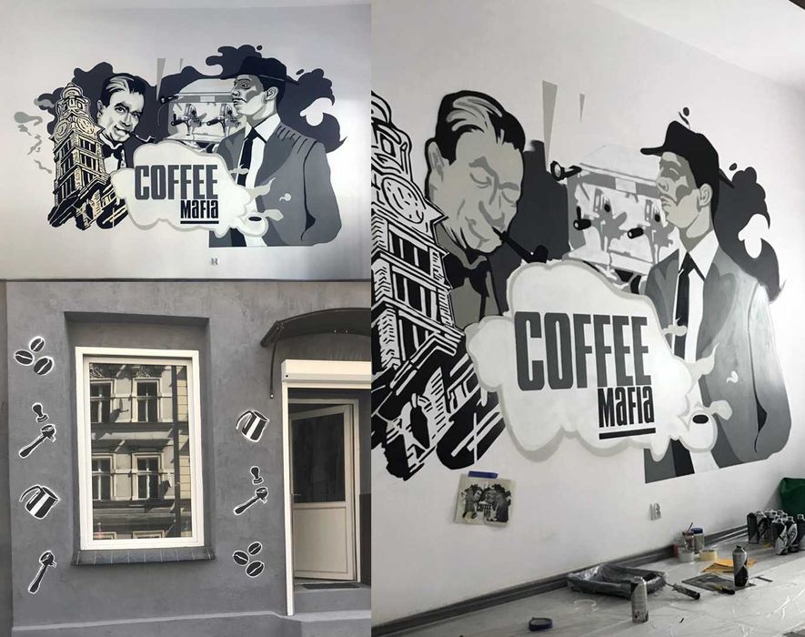 Murale / Malarstwo ścienne / Graffiti