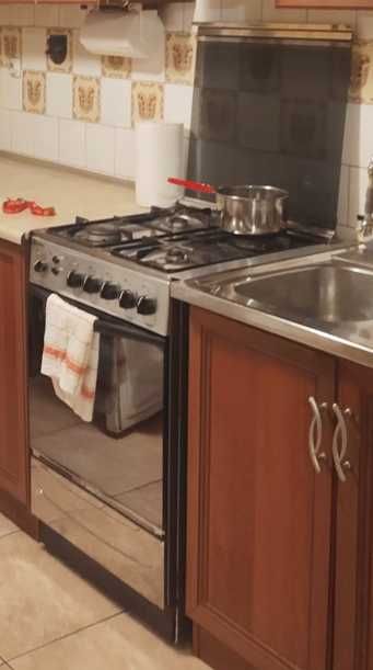 Kuchenka Gazowo Elektryczna 50 cm Indesit | Inox | Kraków