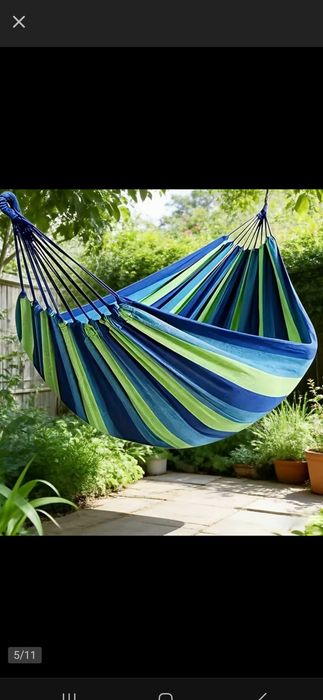 HAMAK DWUOSOBOWY 220X150 CM +worek ( jm) nowy