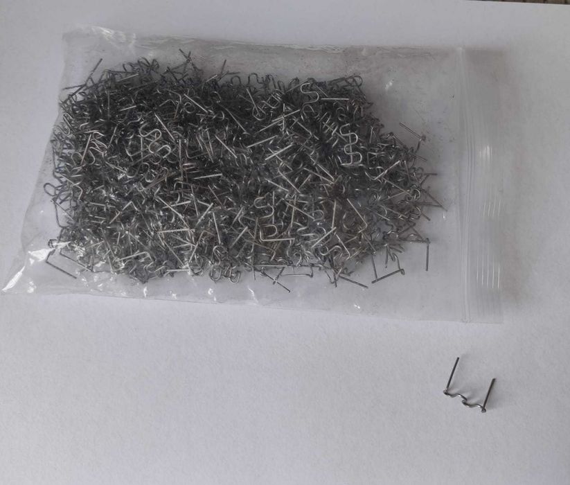 Grampos P/ Pistola Soldar Plastico 500 Unidades