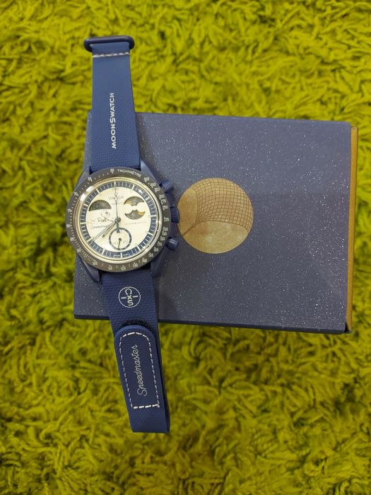 Swatch omega Earthphase Moonphase gold