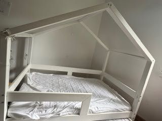 Cama Montessori Mon Lit Cabane  P/ 2Criancas + 2  Colchoes