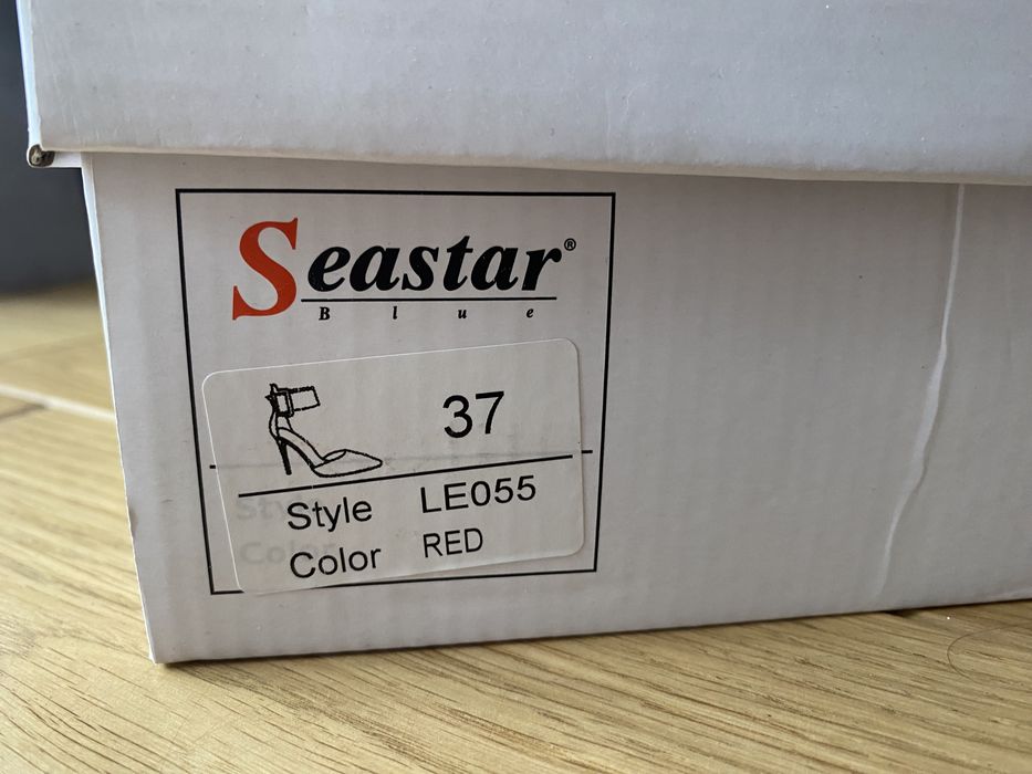Туфлі червоні SEASTAR еко замша 37 розмір