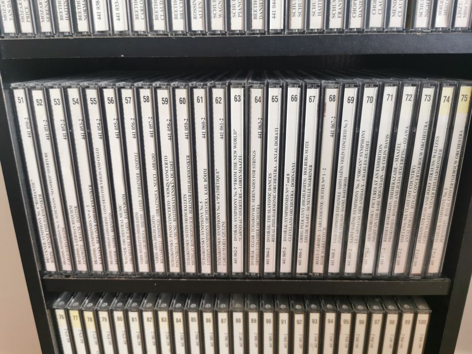 Móvel c/100 CD's Prestige Collection (Música Clássica) - NOVO