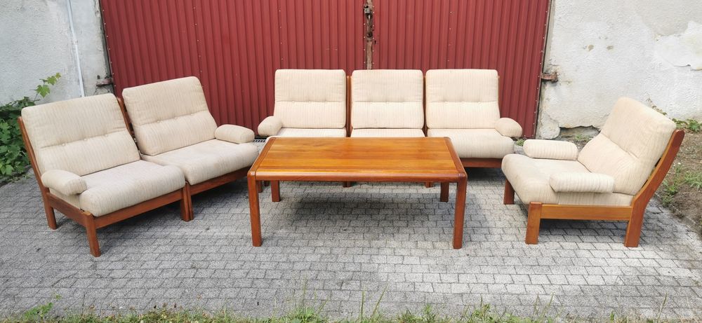 Duński komplet modułowy. Design. Lata 60'te..