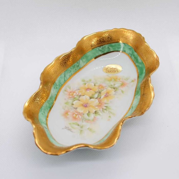 Pequena travessa em porcelana de Limoges