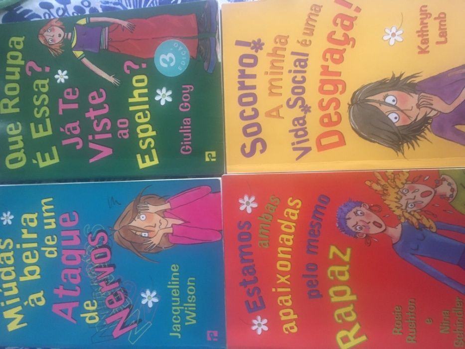 Lote  de 10 livros "Clube das Amigas"