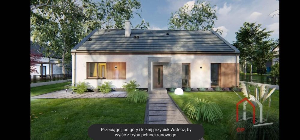 Nowoczesny dom parterowy do własnej aranżacji - Widok 3