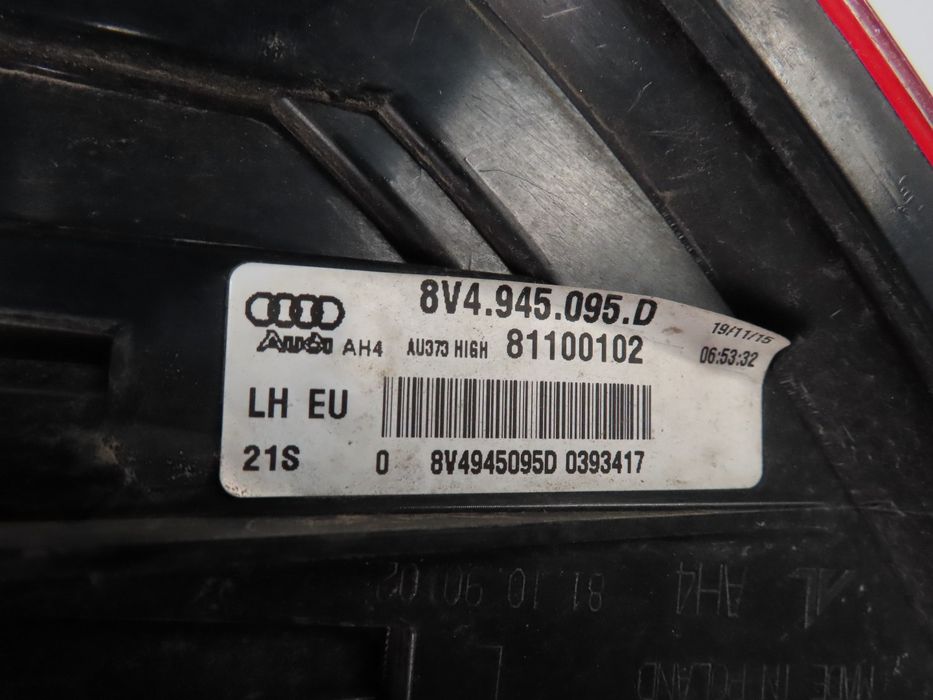 Farolim Led Audi A3 Sportback Ref: 8V4945095D