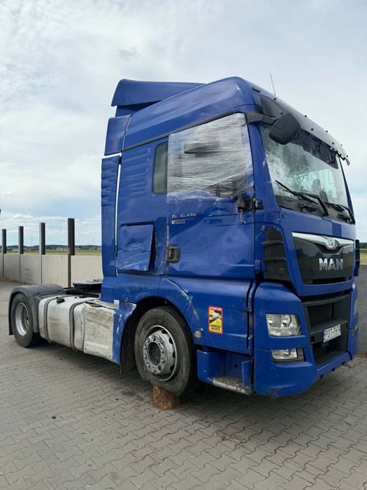 MAN TGX  MAN TGX 2016 powypadkowy rama cała