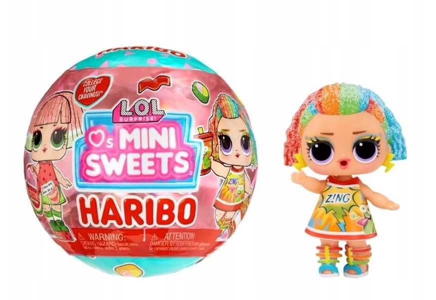 L.O.L. SURPRISE Laleczka w kuli niespodziance Loves Mini Sweets Haribo