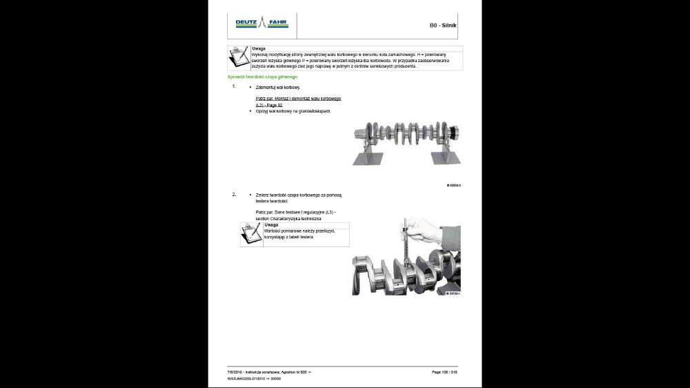 DEUTZ FAHR , SAME , LAMBORGHINI instrukcje napraw, serwisowa! PROMOCJA