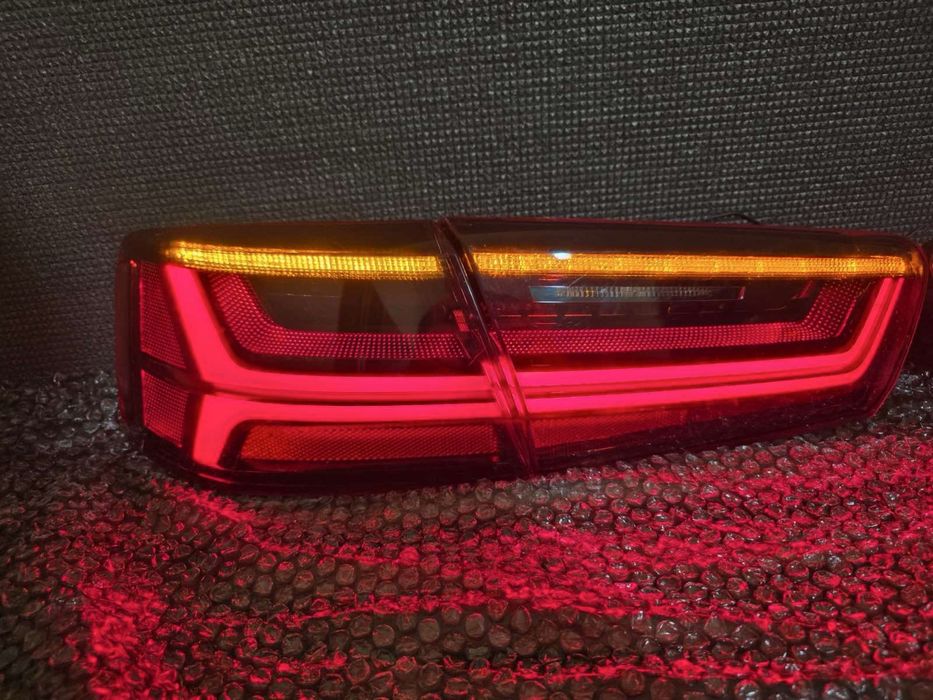 Audi A6 C7 ФОНАРІ рестайл • Європа • динамічні повороти • LED матриця