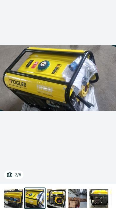 Agregat prądotwórcz  VOGLER 3000w 230v wyprzedaż