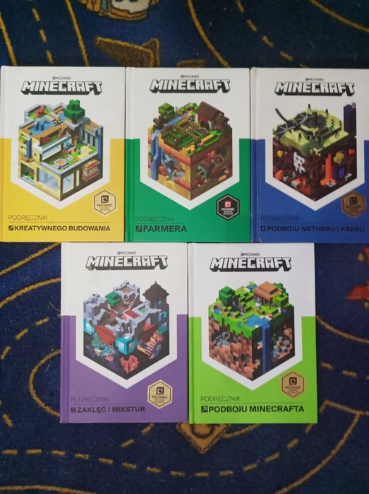 Sprzedam książki Minecraft