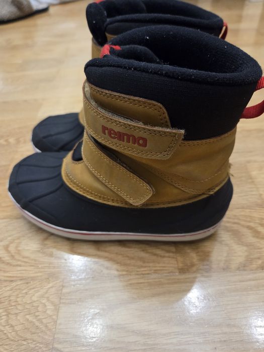 Дитячі зимові черевики Reima Coconi Жовті розмір 32/33 ,