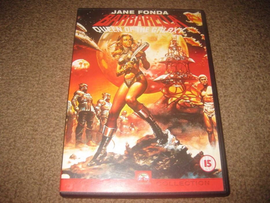 DVD "Barbarella: A Rainha da Galáxia" com Jane Fonda64739410626307120