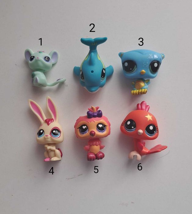 Figurki LPS 6 szt.  (4 zł za sztukę)