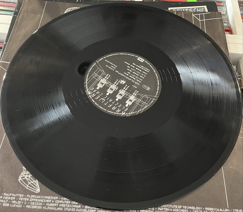 Kraftwerk - Electric Cafe (Winyl, Germany, 1986, VG+, Gatefold, LP)