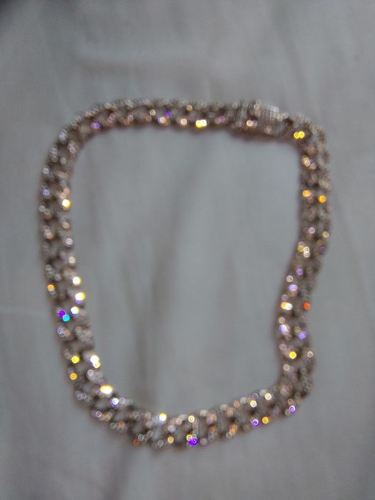 colar de zirconia ice  (trapper)