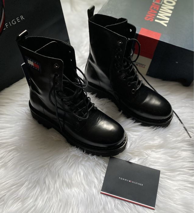 Trapery Urban Tommy Jeans Lace Up Bott rozmiar 37