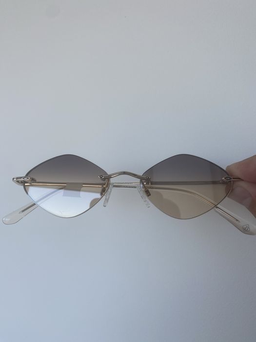 Сонцезахисні окуляри Carolina Lenke модель LOU ромби моделі з вітрини