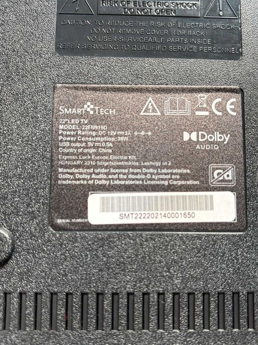 Televisão SmartTech 22 polegadas