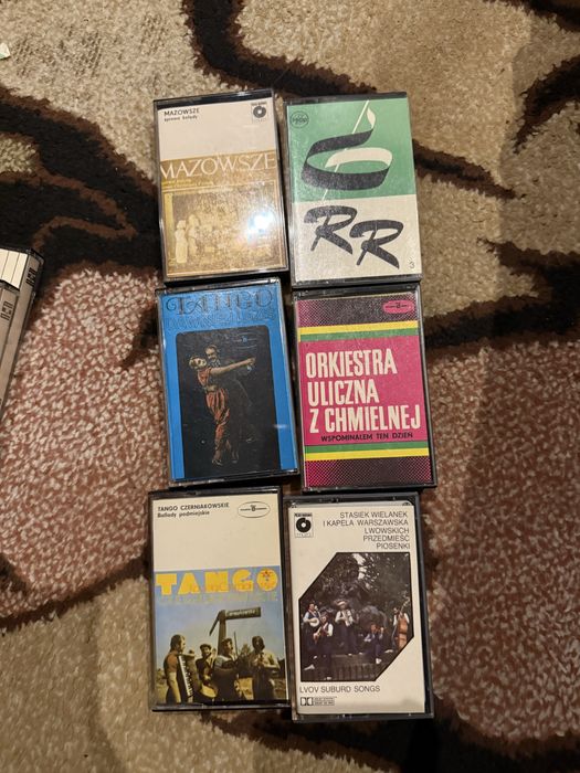 Sprzedam 6 kaset PRL