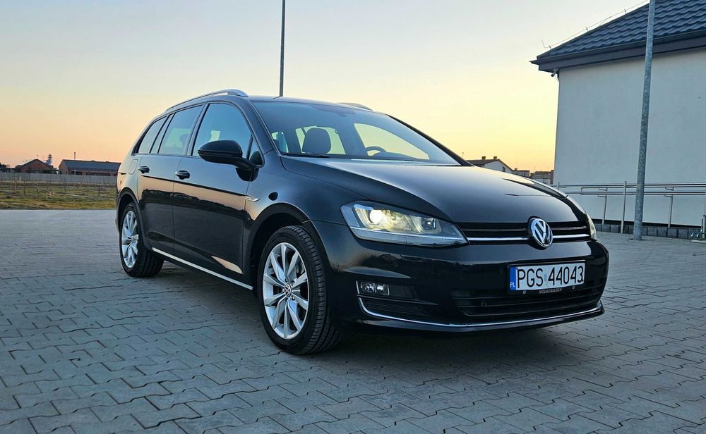 Volkswagen Golf 7 kombi 2015r. 2.0 TDI 150 KM