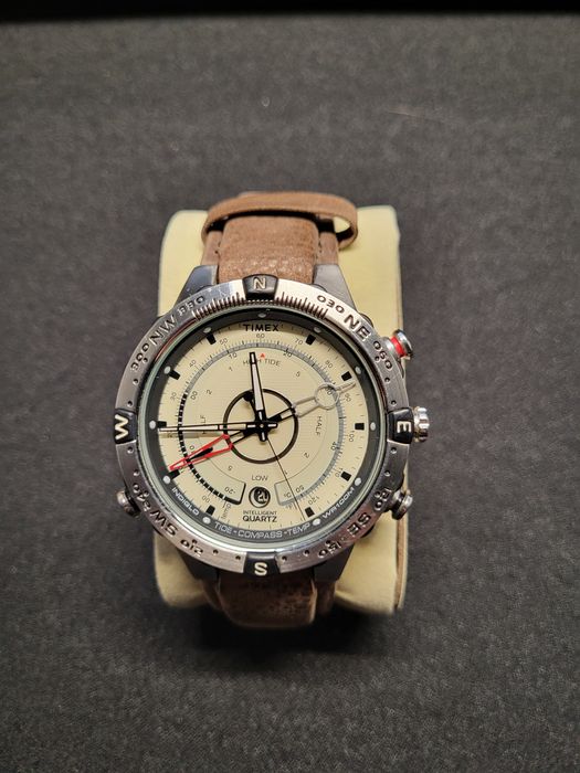 Timex Intelligent Quartz Tide Temp Compass T2N721 | Stan Idealny / Collector