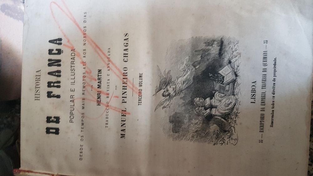 Livros antigos de colecionador