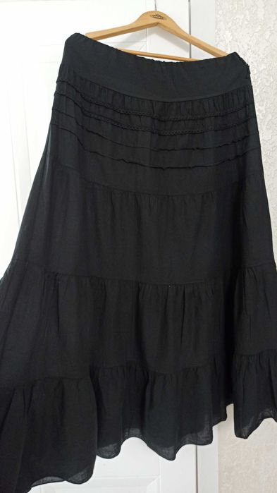 Юбка летняя, батист р.XL- XXL