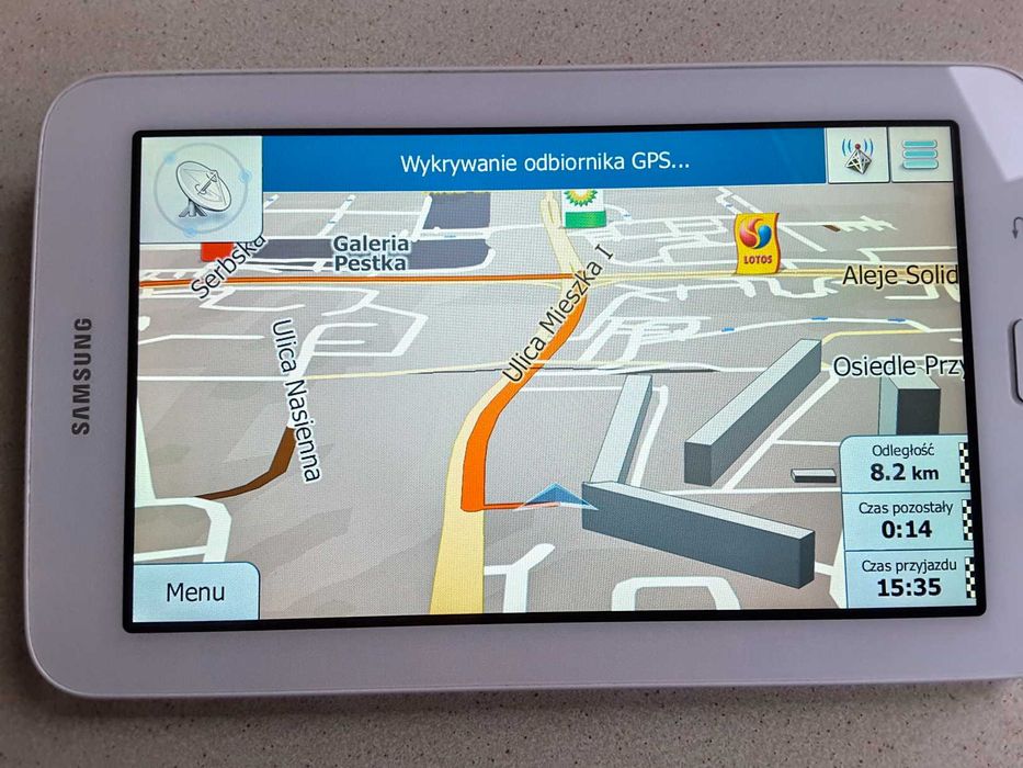 Tablet Samsung Tab 3  7 cali  nawigacja IGO Primo Truck