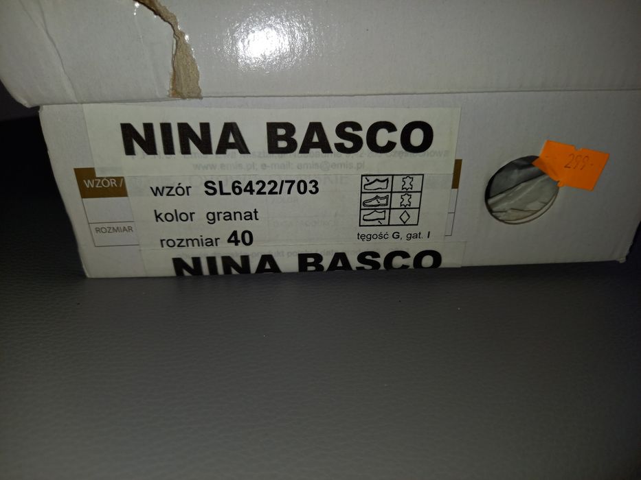 Buty Nina Basco roz.40