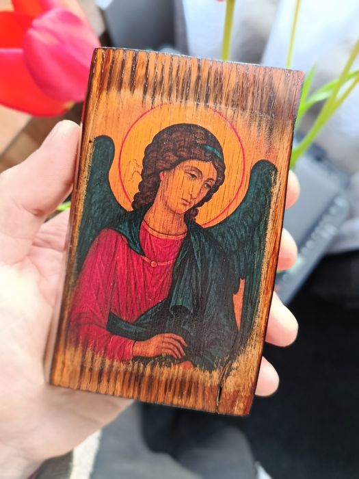 Ікона ручної роботи Архангел Гавриїл