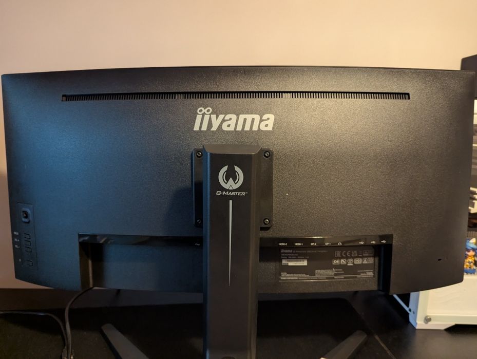 Monitor IIYAMA G-Master GB3467WQSU-B1 34 cali wada pasek