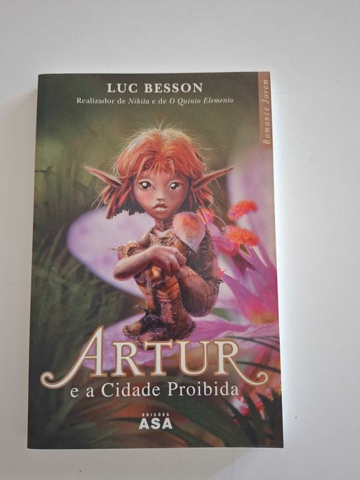 3 livros Artur - Luc Besson